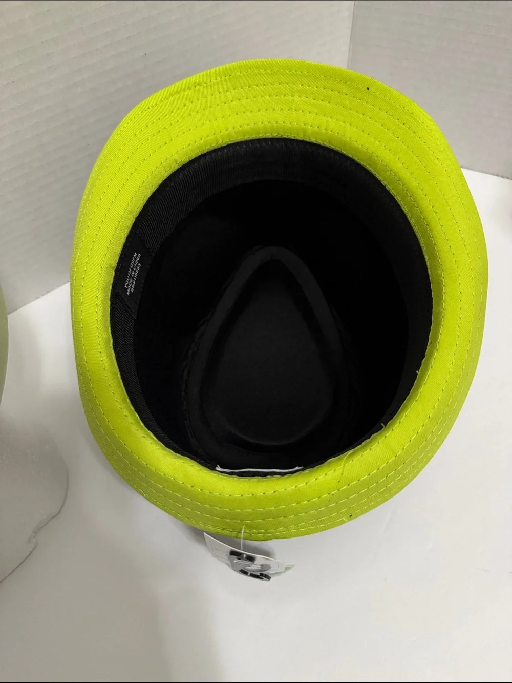 Nickelodeon Black Hat with Neon Green Trim and Orange Logo